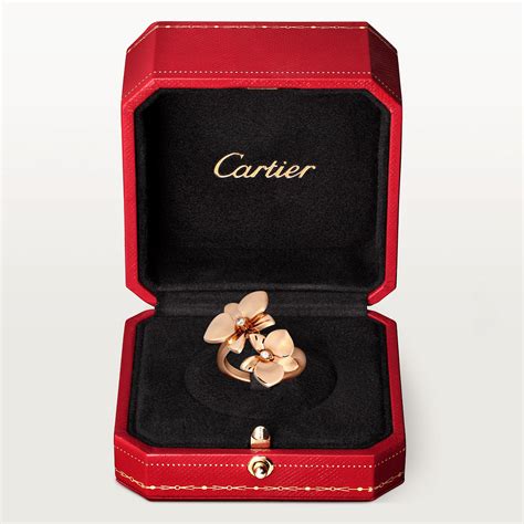 caresse d'orchidees cartier ring|Caresse d'orchidées par Cartier Ohrringe.